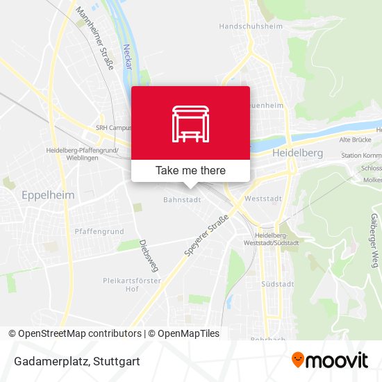 Карта Gadamerplatz
