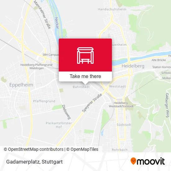 Карта Gadamerplatz