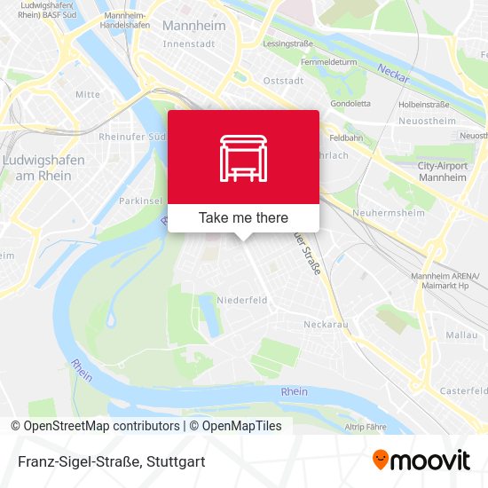 Franz-Sigel-Straße map