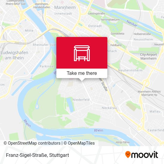 Franz-Sigel-Straße map