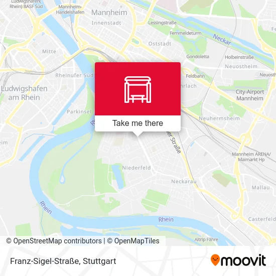 Карта Franz-Sigel-Straße