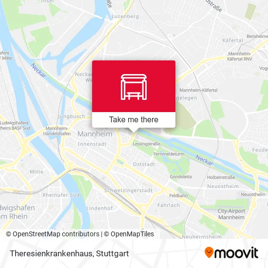 Карта Theresienkrankenhaus
