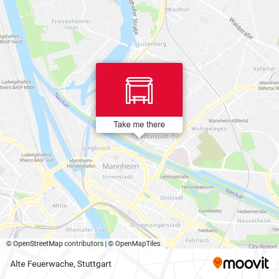 Карта Alte Feuerwache