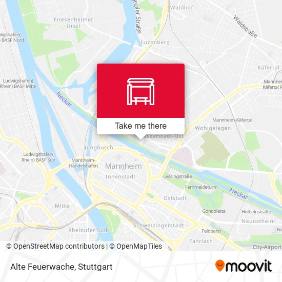 Карта Alte Feuerwache