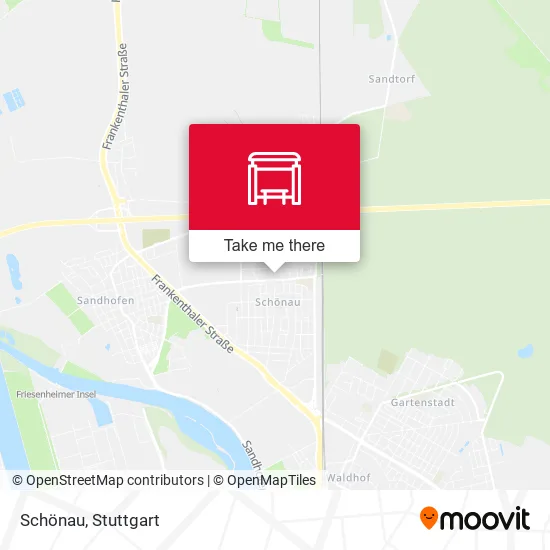 Карта Schönau