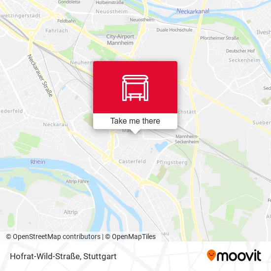 Карта Hofrat-Wild-Straße