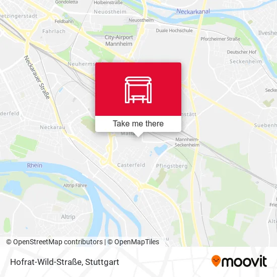 Карта Hofrat-Wild-Straße