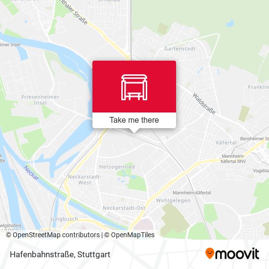 Hafenbahnstraße map