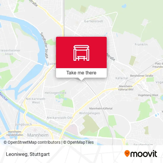 Карта Leoniweg