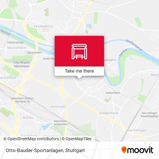 Otto-Bauder-Sportanlagen map