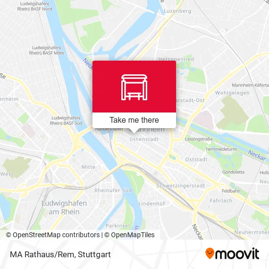 Карта MA Rathaus/Rem