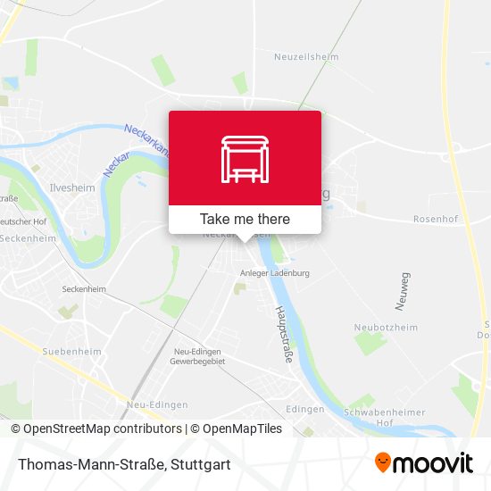 Thomas-Mann-Straße map
