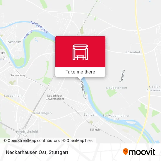 Карта Neckarhausen Ost