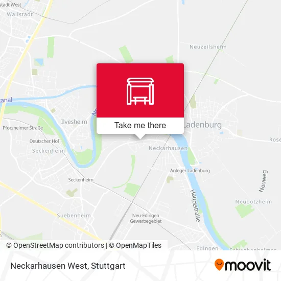 Карта Neckarhausen West