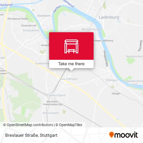 Breslauer Straße map