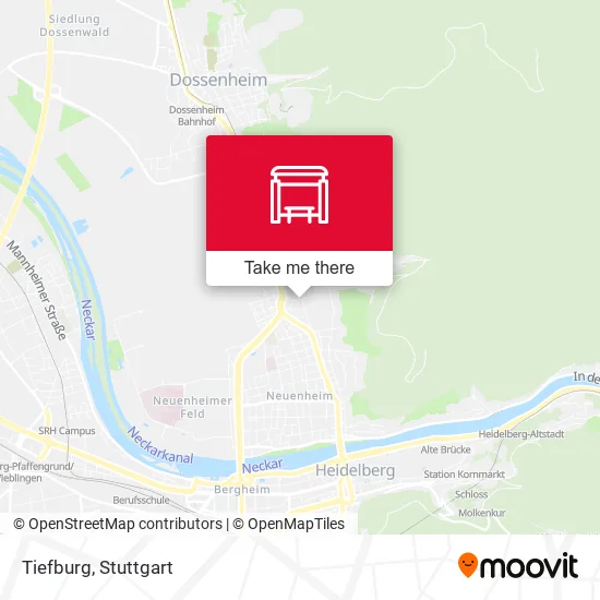 Карта Tiefburg
