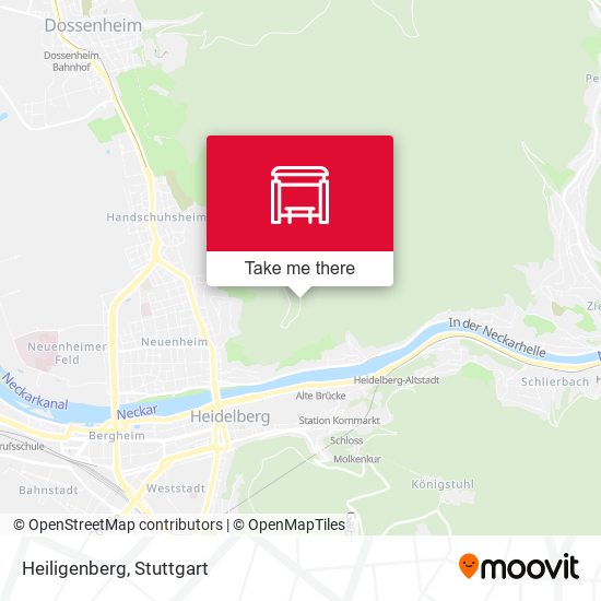 Карта Heiligenberg
