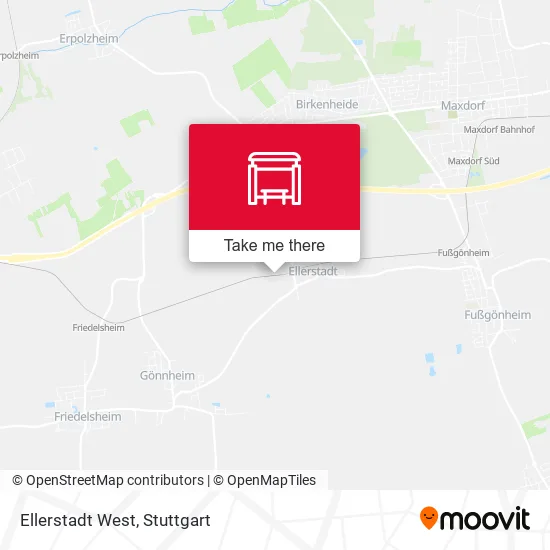Карта Ellerstadt West