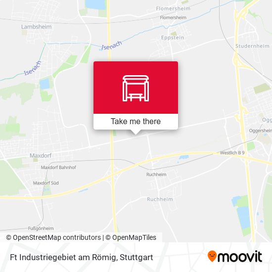 Ft Industriegebiet am Römig map