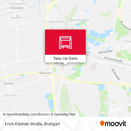 Карта Erich-Kästner-Straße