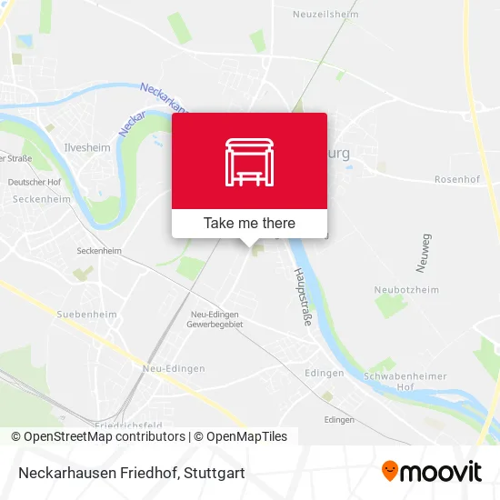 Карта Neckarhausen Friedhof