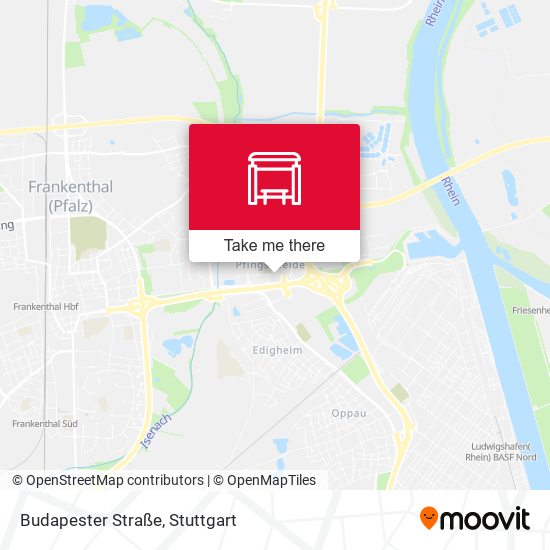 Карта Budapester Straße