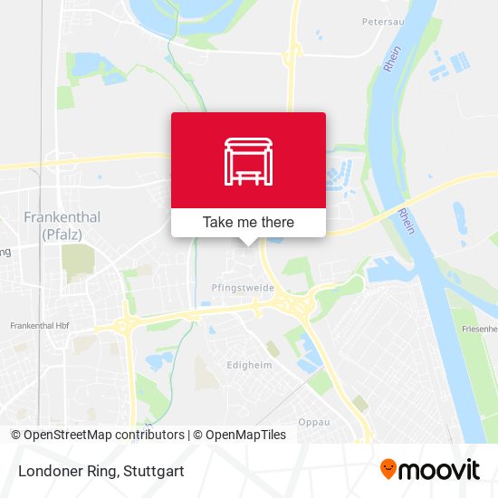 Карта Londoner Ring