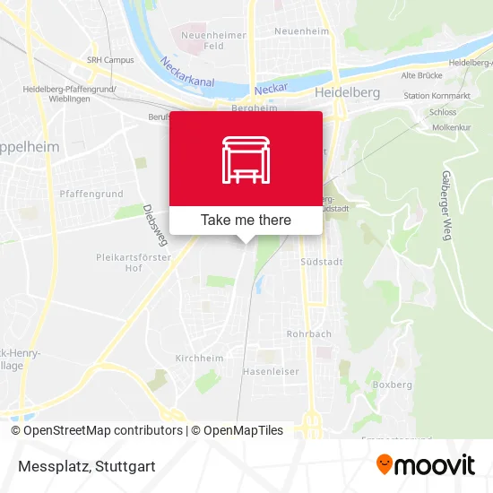 Messplatz map