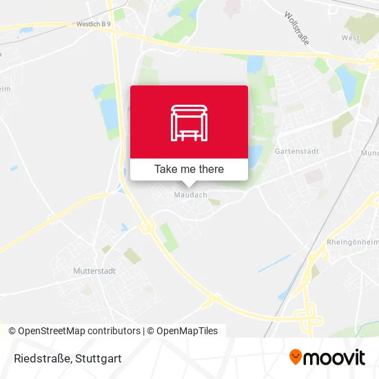 Карта Riedstraße