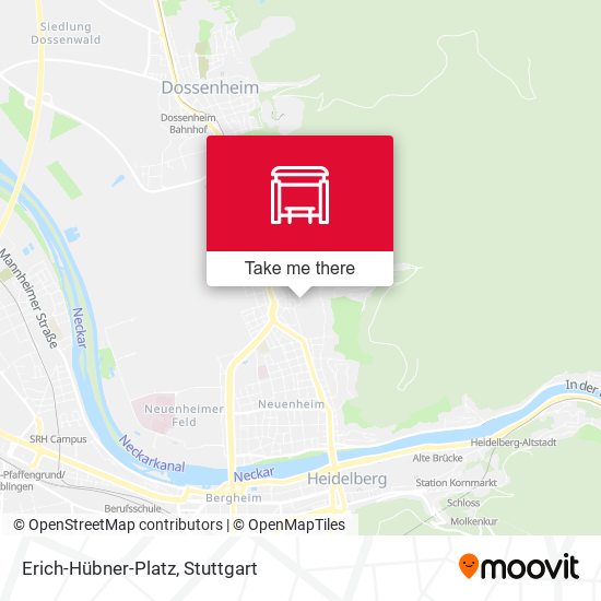 Erich-Hübner-Platz map