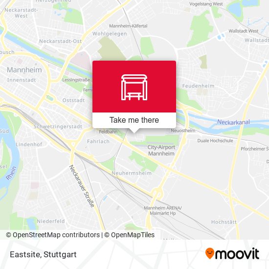 Карта Eastsite
