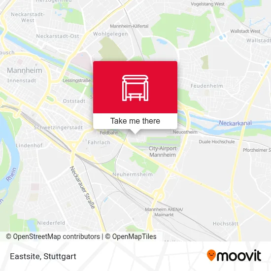 Eastsite map