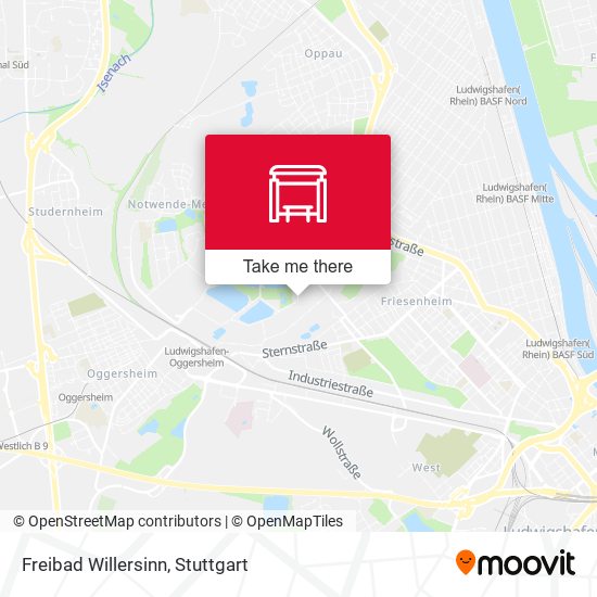 Карта Freibad Willersinn