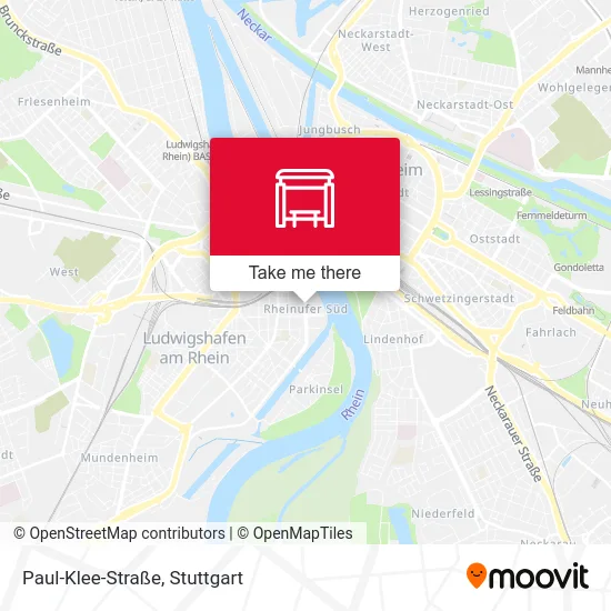 Карта Paul-Klee-Straße