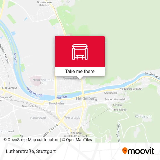 Карта Lutherstraße
