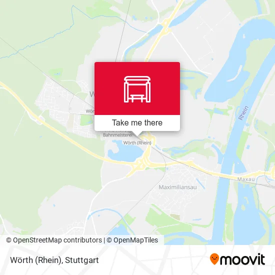 Карта Wörth (Rhein)