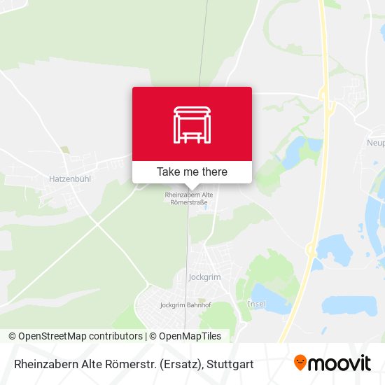 Карта Rheinzabern Alte Römerstr. (Ersatz)