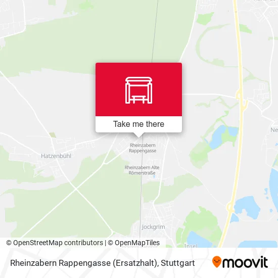 Карта Rheinzabern Rappengasse (Ersatzhalt)