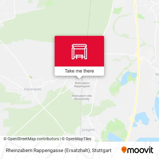 Карта Rheinzabern Rappengasse (Ersatzhalt)