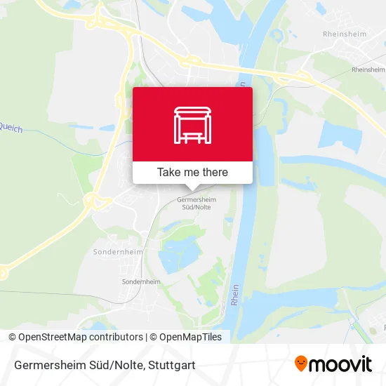 Карта Germersheim Süd/Nolte