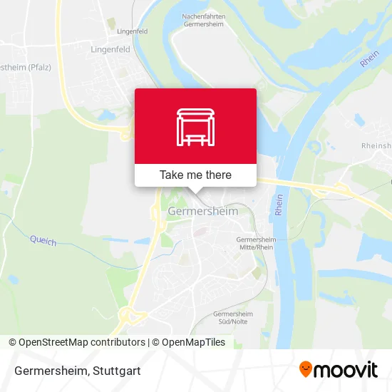 Карта Germersheim