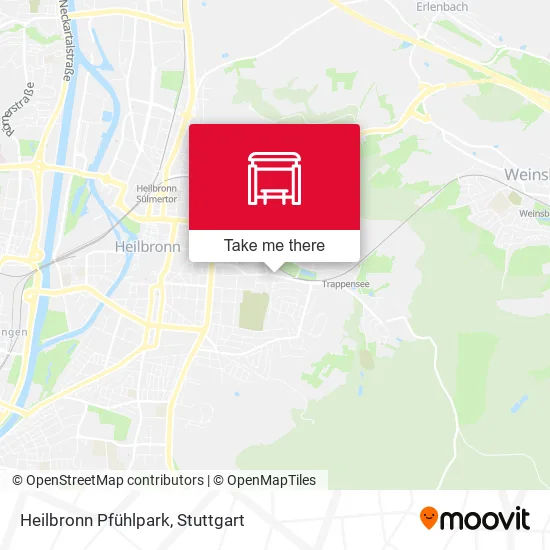 Карта Heilbronn Pfühlpark