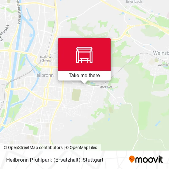 Карта Heilbronn Pfühlpark (Ersatzhalt)