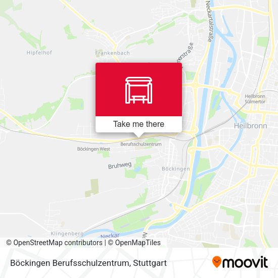 Карта Böckingen Berufsschulzentrum