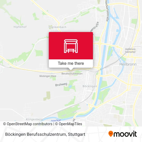 Карта Böckingen Berufsschulzentrum