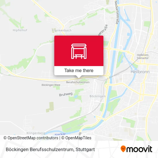 Карта Böckingen Berufsschulzentrum