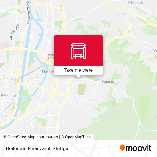 Карта Heilbronn Finanzamt