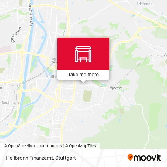 Карта Heilbronn Finanzamt