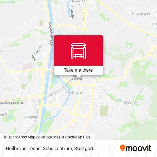 Карта Heilbronn Techn. Schulzentrum