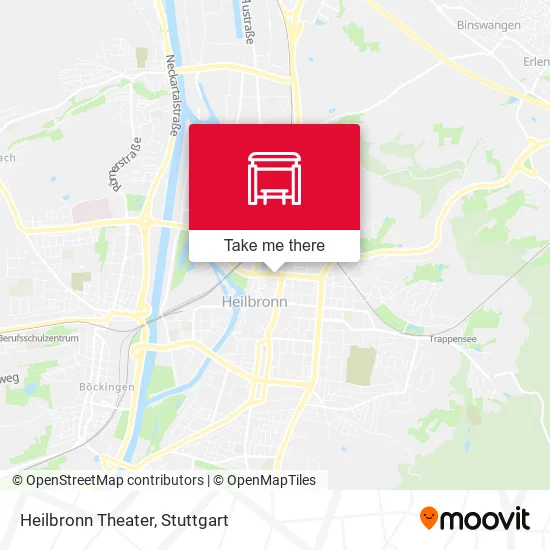 Карта Heilbronn Theater